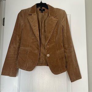 H&M Tan Corduroy Blazer Excellent Condition